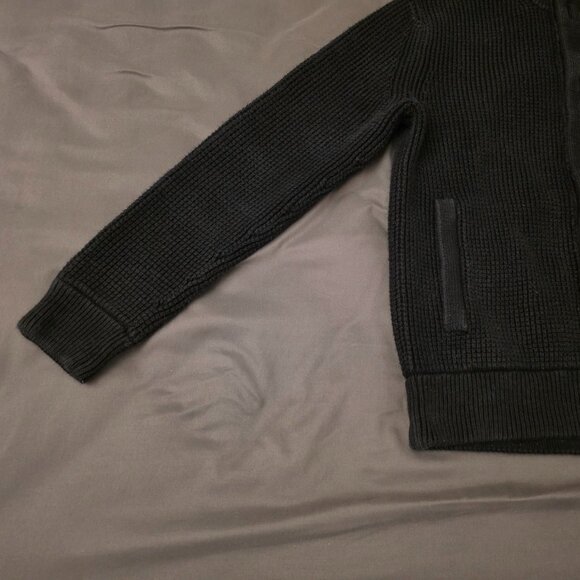 Banana Republic Cotton Mock Neck Cardigan Jacket, Men's Small - Picture 5 of 7